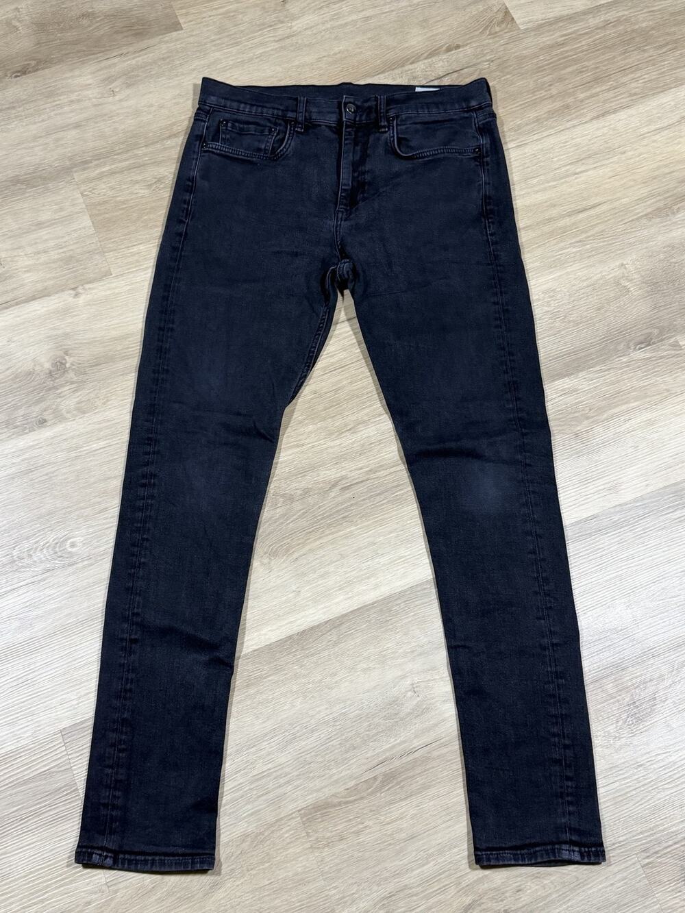 rag & bone Fit 1 Skinny MENS Size 32x32 Black Stretch Jeans